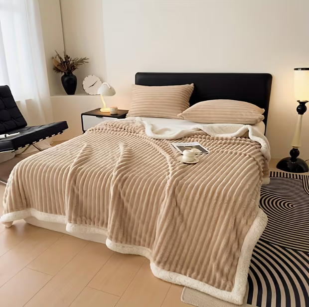 Comfort & Co™ Double Layered Plush Blanket