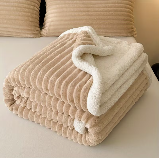 Comfort & Co™ Double Layered Plush Blanket