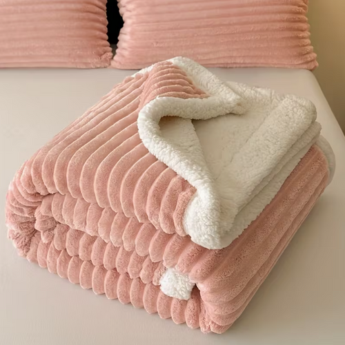 Comfort & Co™ Double Layered Plush Blanket